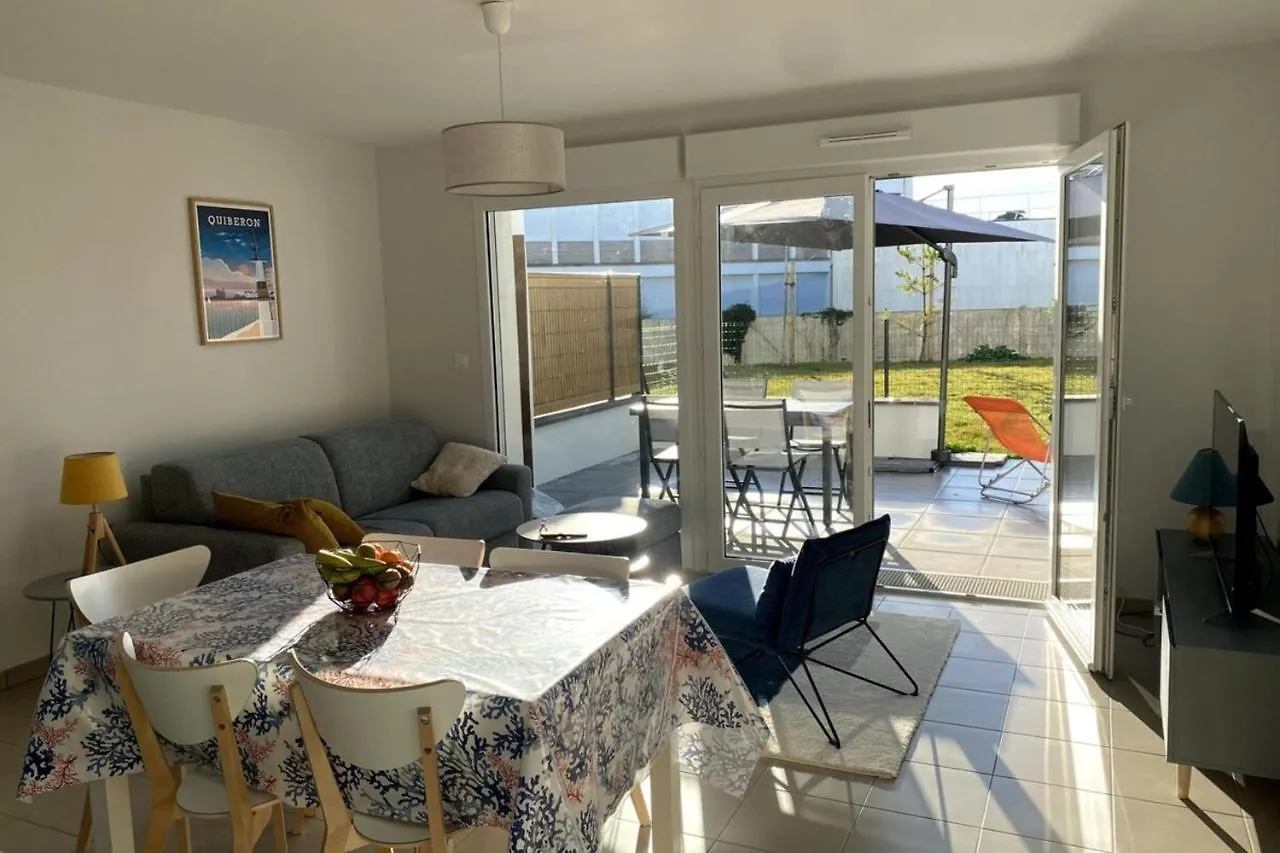 Lägenhet Residence A 350 Metres De La Grande Plage Chez Lena Quiberon Frankrike